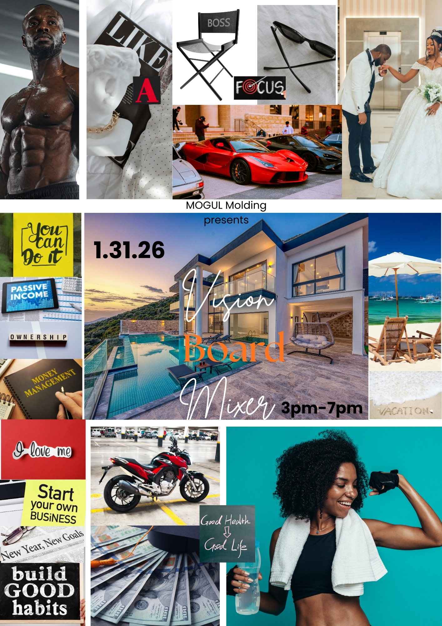 Mogul Molding Vision Board Mixer